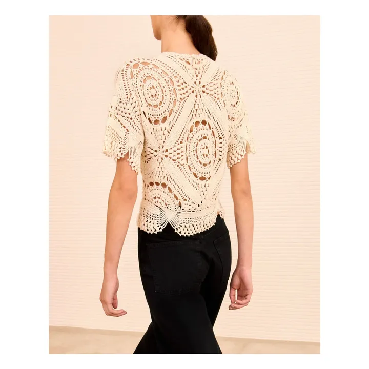 Blouse Maddalena | Ecru- Image produit n°3