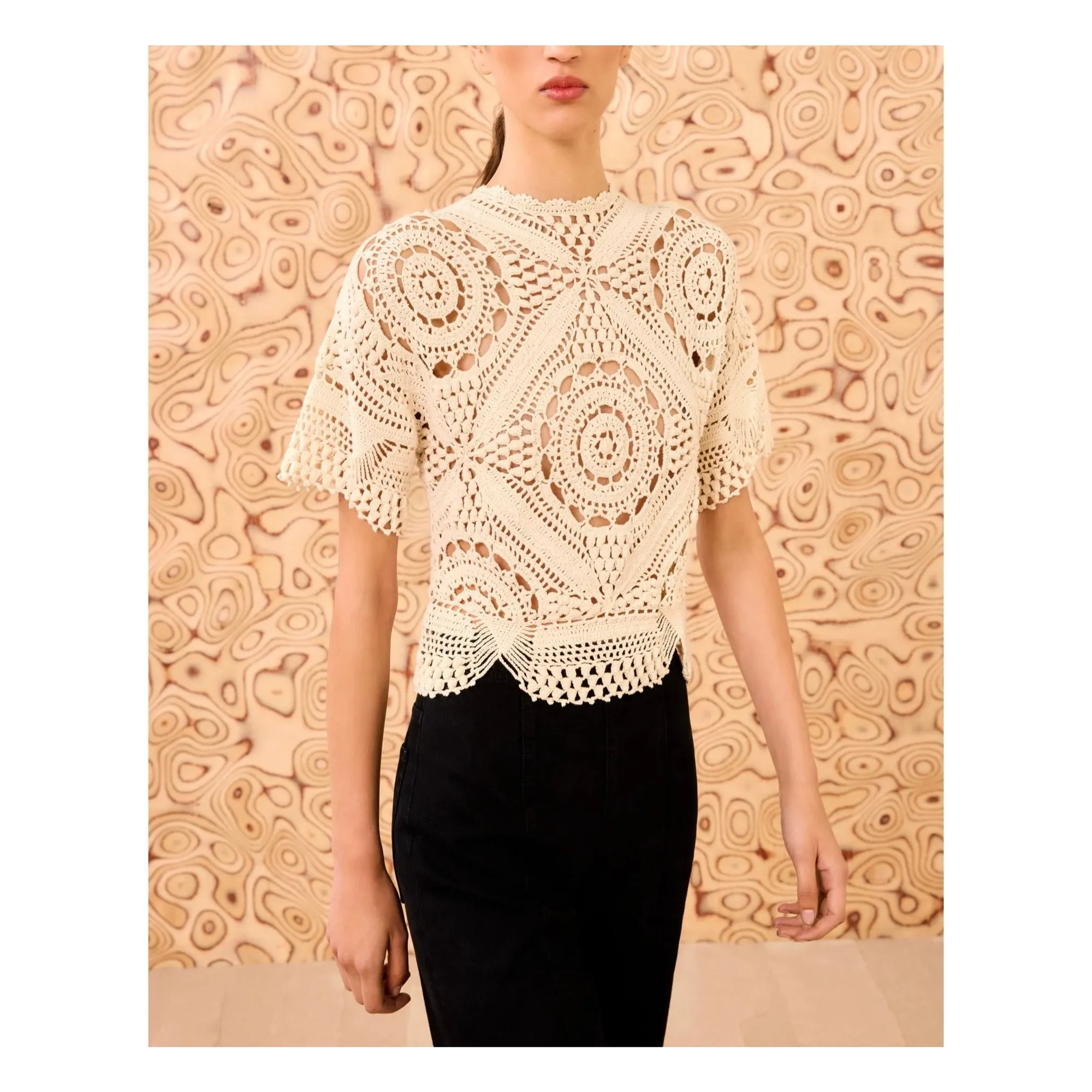 Ulla Johnson Ecru Maddalena Blouse