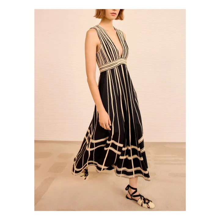 Robe Palermo | Noir- Image produit n°2