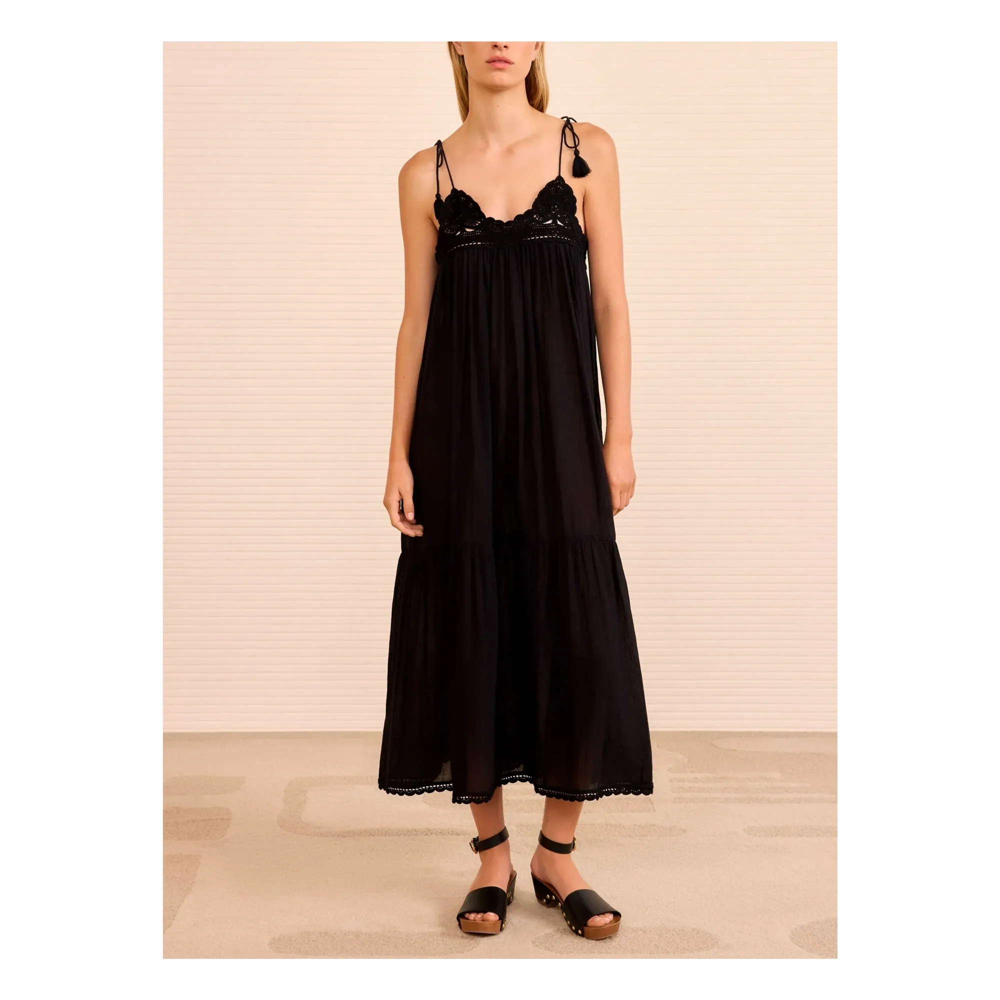 Ulla Johnson Black Linnea Dress