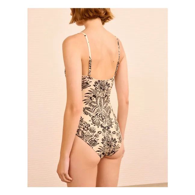 Hydra 1-piece swimsuit | Ecru