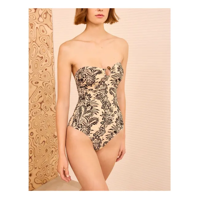 Maillot 1 Pièce Hydra | Ecru