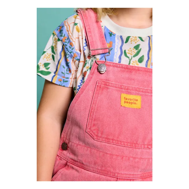 Plain overalls | Red