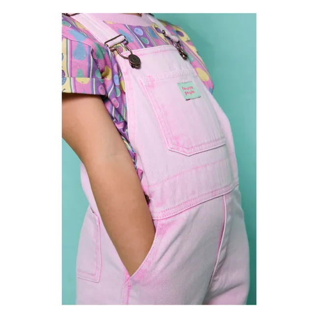 Salopette Unie | Rose
