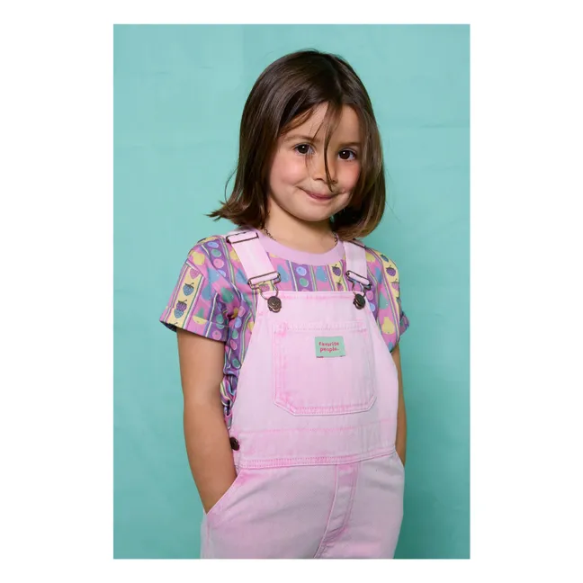 Plain overalls | Pink