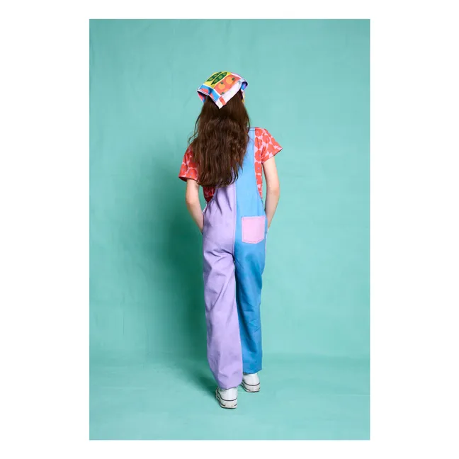 Margherita Colorblock overalls | Purple