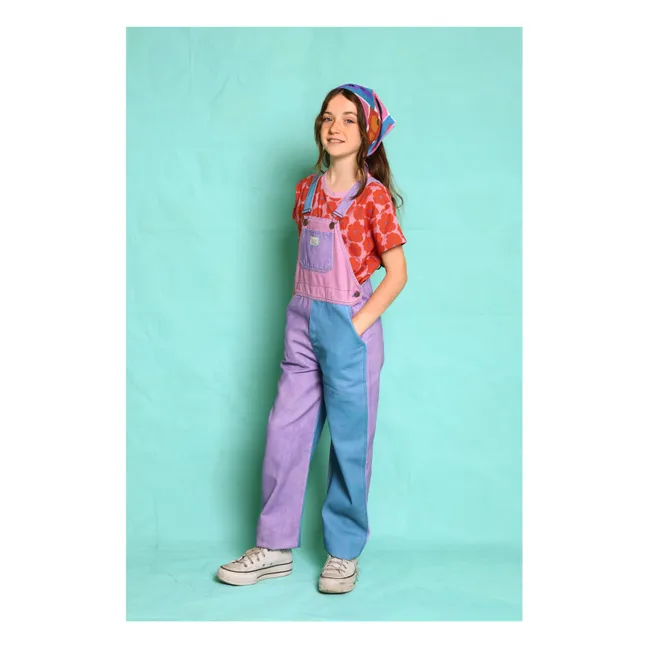 Salopette Margherita Colorblock | Violet