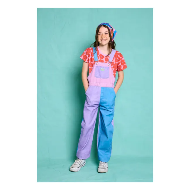 Salopette Margherita Colorblock | Violet