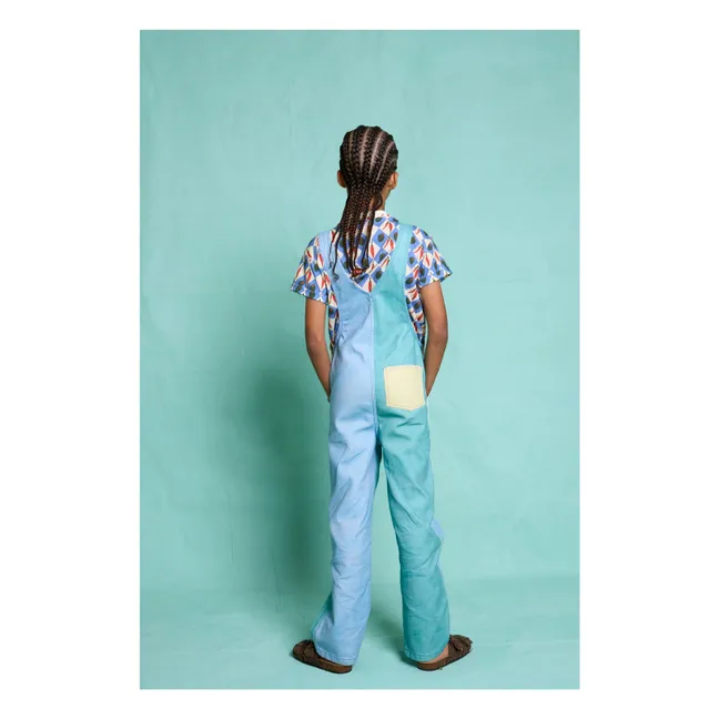 Sicilia Colorblock overalls | Blue