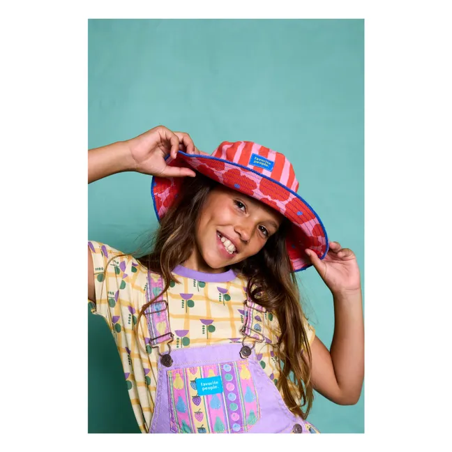 Bob Napoli Fleuri | Rouge