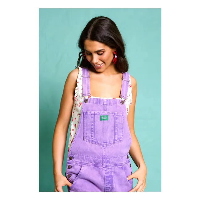 Plain overalls - Women's collection | Purple