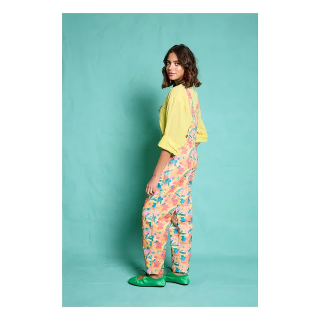 Toscana Floral Dungarees - Women's Collection | Orange