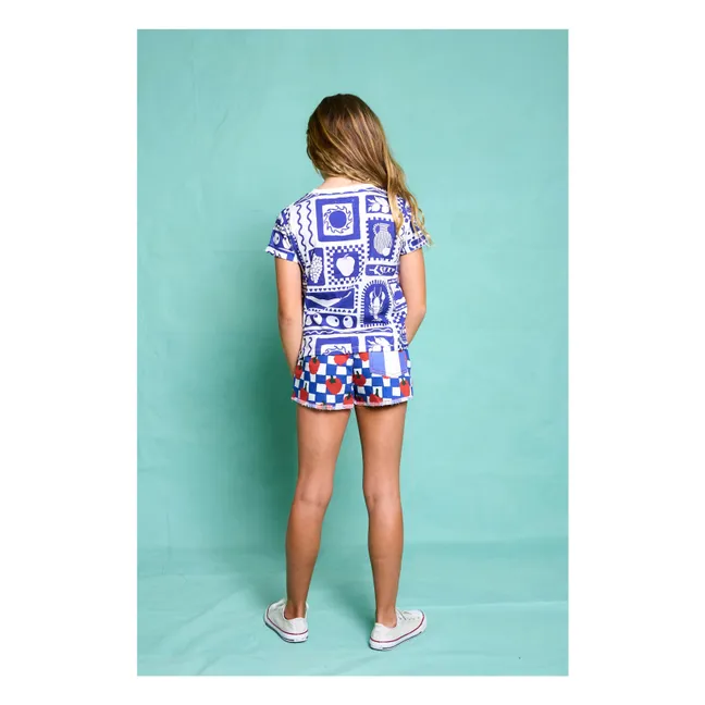 Corto La Cantina Tomates | Azul