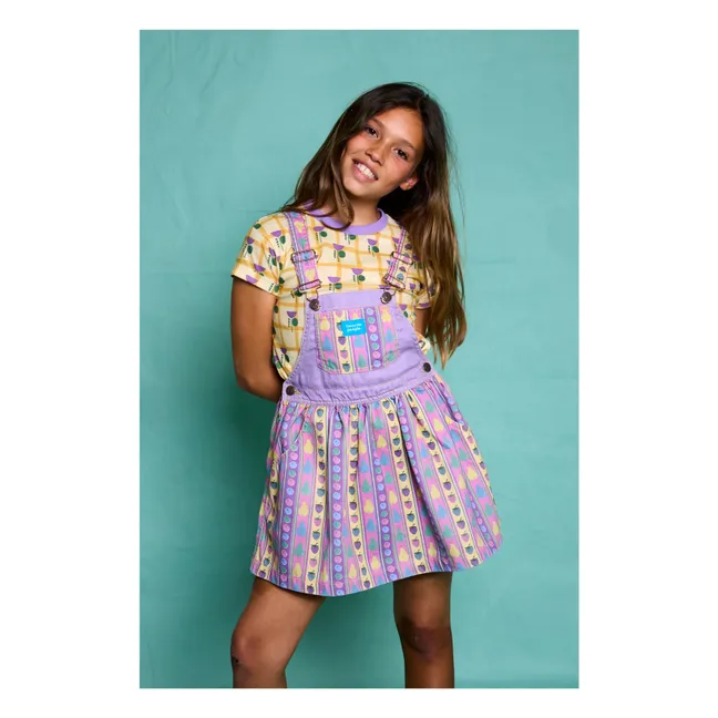 Vestido Salopette Panna Cotta Fruits | Violeta