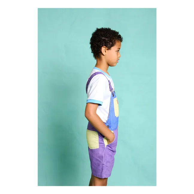 Peto corto Colorblock Mozzarella | Violeta