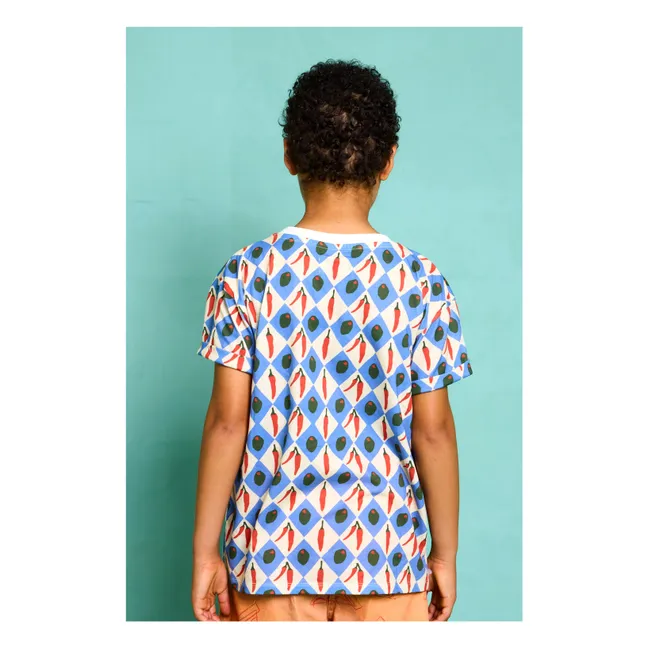 Camiseta Oliva Peppers | Azul