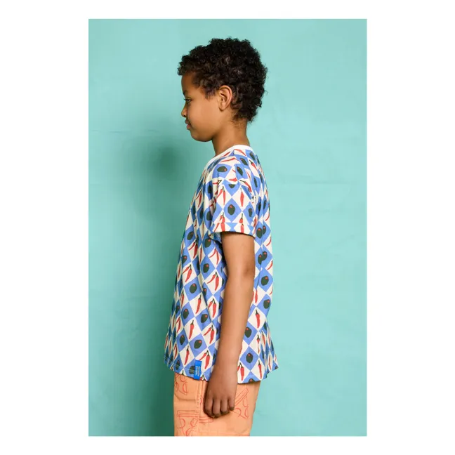 T-shirt Oliva Piments | Bleu