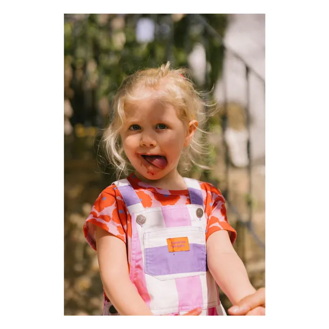 Mono de rayas Amore | Rosa