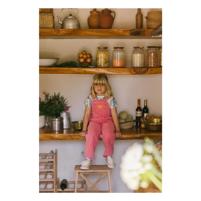 Plain overalls | Red