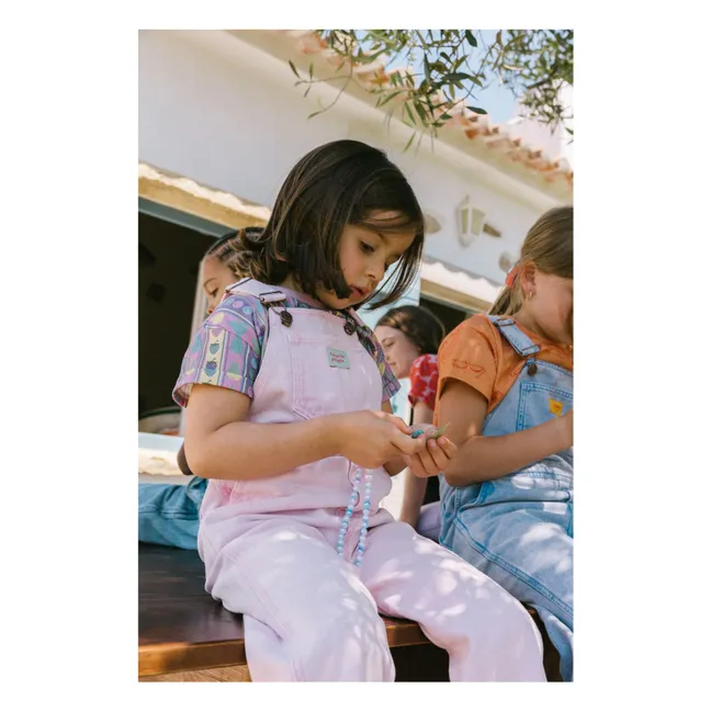 Plain overalls | Pink