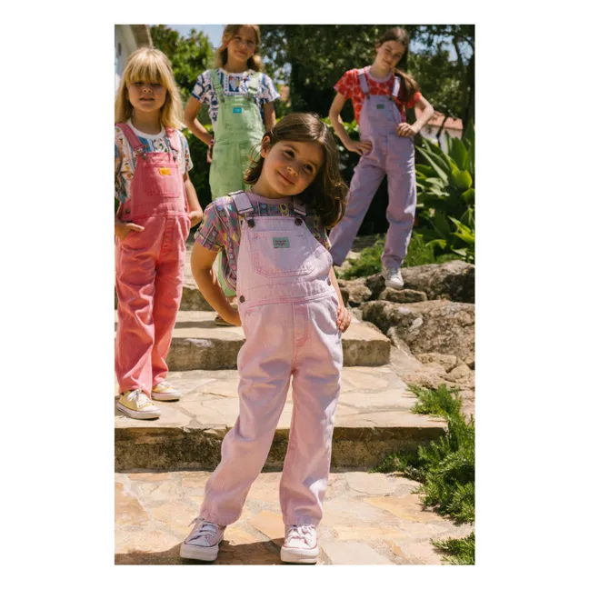 Plain overalls | Pink