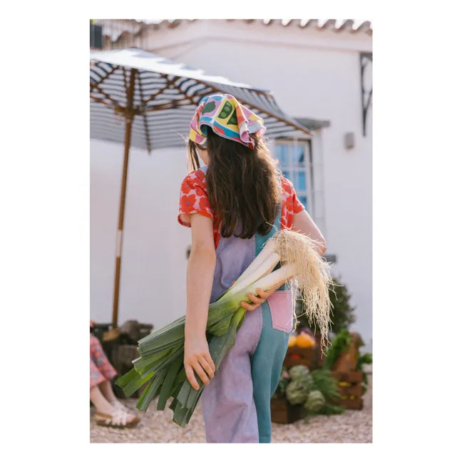 Salopette Margherita Colorblock | Violet