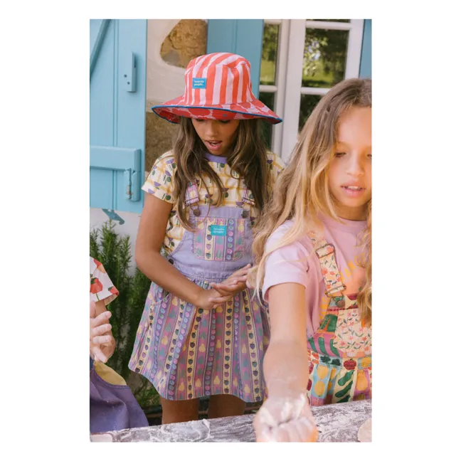 Bob Napoli Fleuri | Rouge