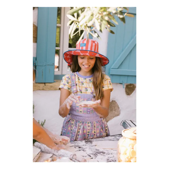 Bob Napoli Fleuri | Rouge