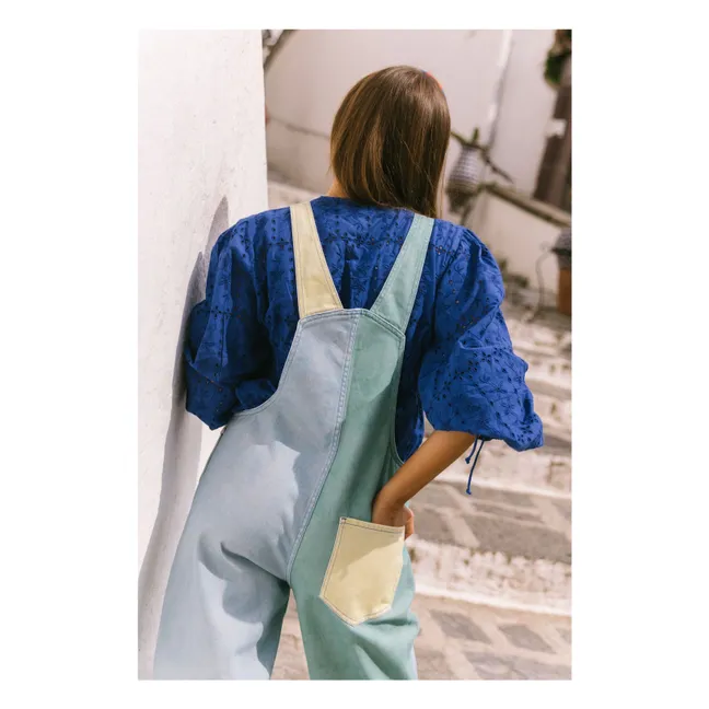 Sicilia Colorblock overalls - Women's collection | Blue
