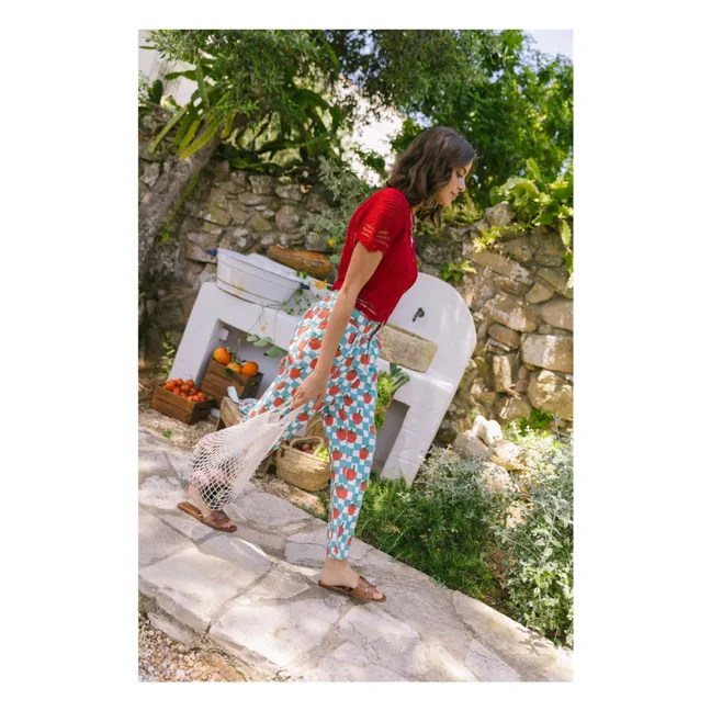 Pantalones La Cantina Tomato - Colección Mujer | Turquoise