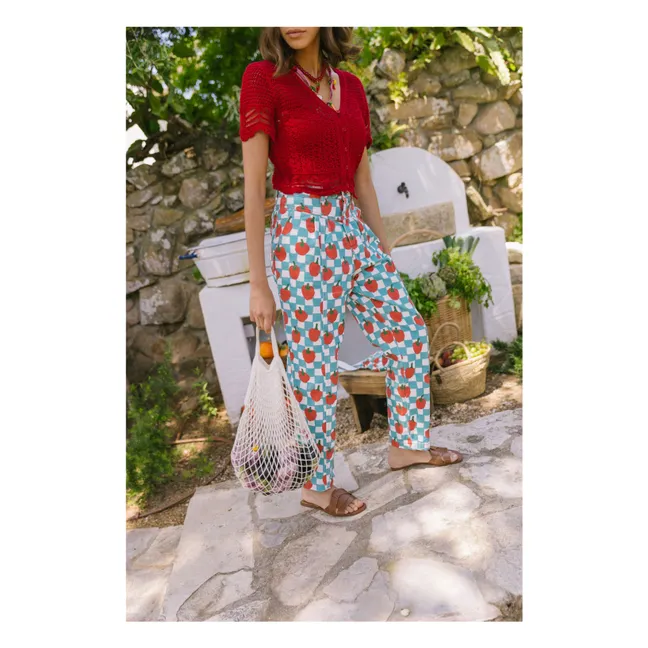 Pantalones La Cantina Tomato - Colección Mujer | Turquoise