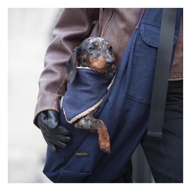 Bolso Promenade Cross Body Denim Dog