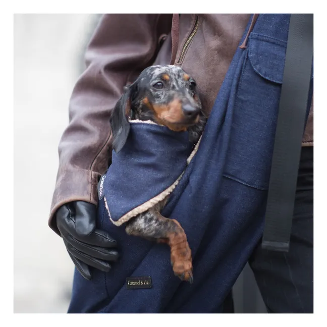 Bandana per cani in denim | Blu