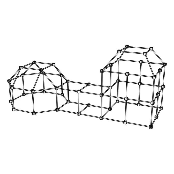 Cabane à construire - Pack Grizzly - 155 pièces- Image produit n°5