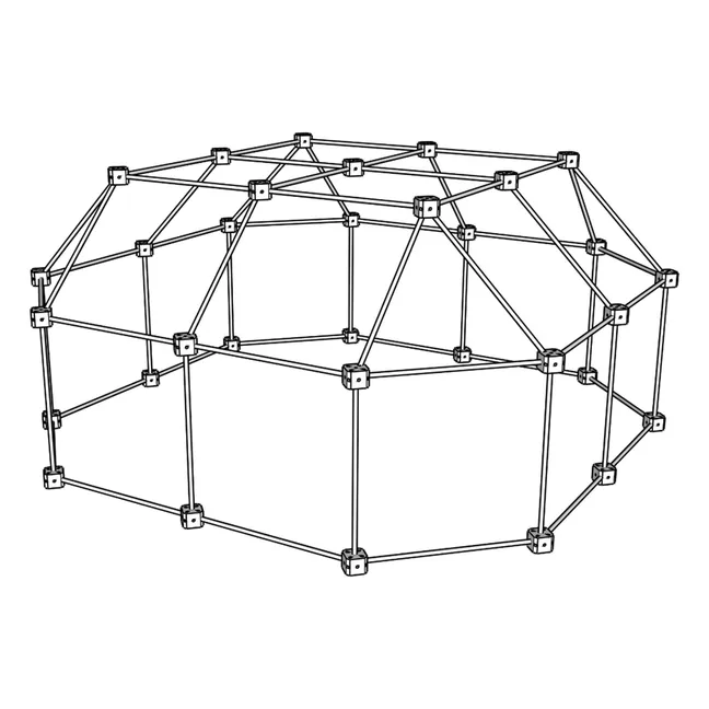 Cabane à construire - Pack Castor - 111 pièces
