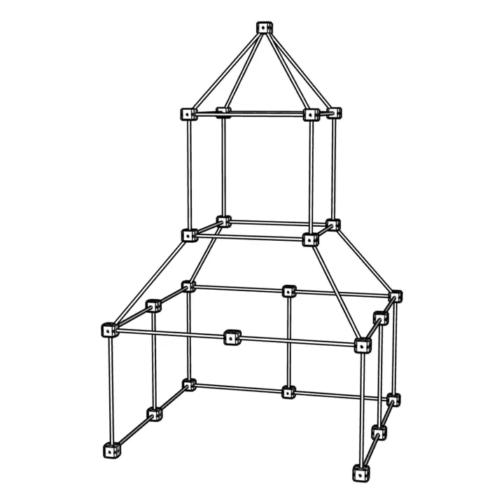 Cabane à construire - Pack Ecureuil - 72 pièces- Image produit n°11
