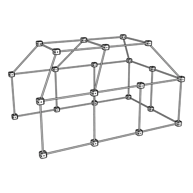 Cabin to build - Squirrel Pack - 72 pieces