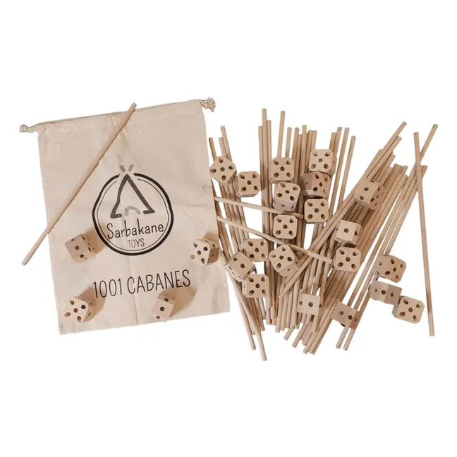 Cabane à construire - Pack Ecureuil - 72 pièces