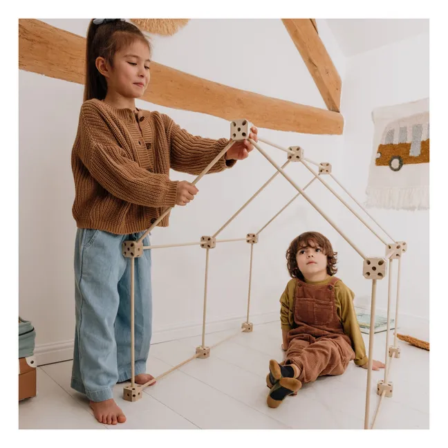 Cabane à construire - Pack Libellule - 43 pièces