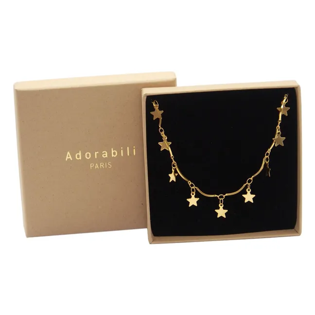 Collar multiestrellas | Dorado