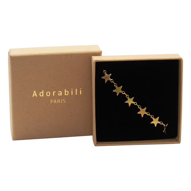 Pulsera multiestrellas | Dorado