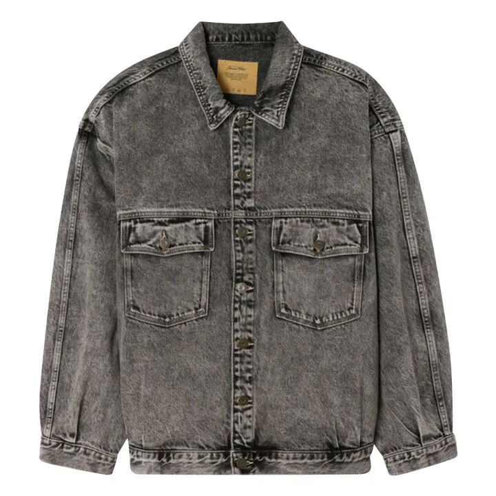 Vestes YopDay-B Cotton | Gris chiné foncé- Image produit n°0