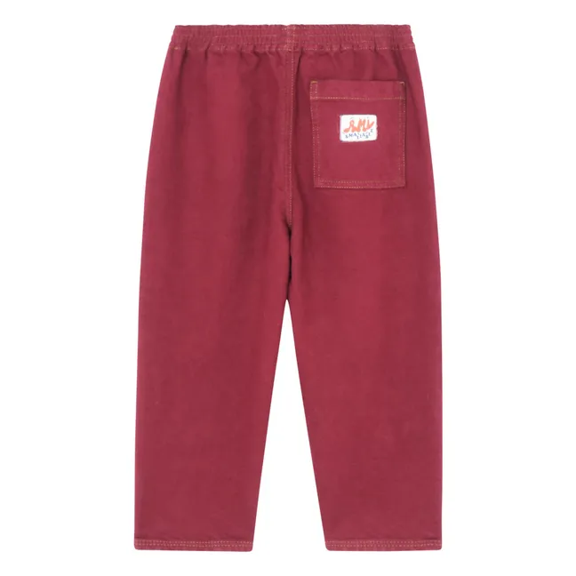 American Vintage X Smallable collaboration - Spywood jeans | Crimson