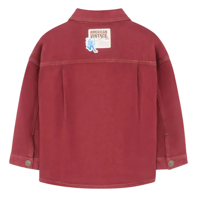 Colaboración de American Vintage X Smallable - Chaqueta vaquera Spywood | Púrpura