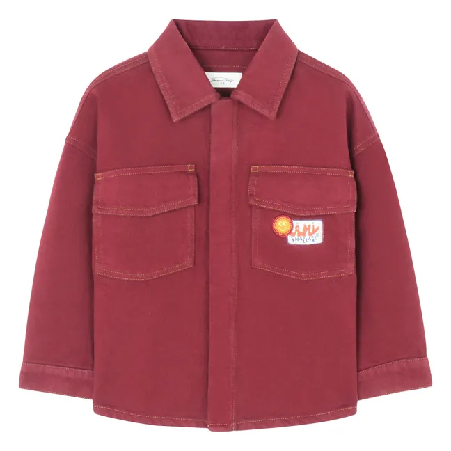 Collaboration American Vintage X Smallable - Veste Denim Spywood | Pourpre