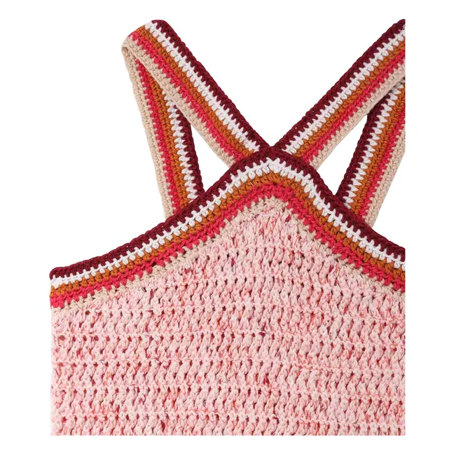 Patience Crochet Dress | Pale Pink