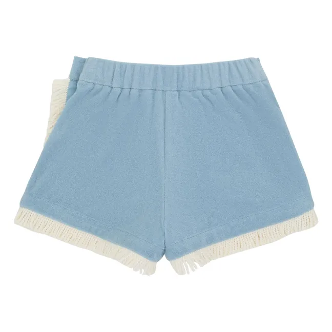 Awaken Terry Short Skirt | Light blue