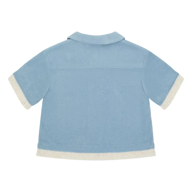 Camicia di spugna Awaken | Azzurro