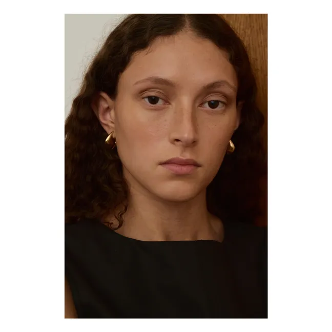 Demi Lune Ohrringe Small | Gold