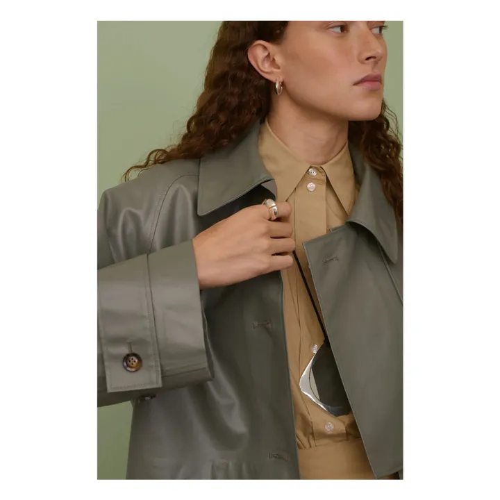 Bague Demi Lune | Argenté- Image produit n°1